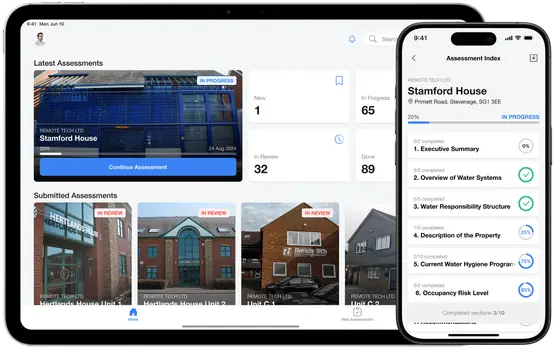 Risk Assessment app in L8log